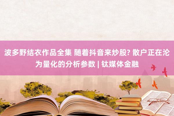 波多野结衣作品全集 随着抖音来炒股? 散户正在沦为量化的分析参数 | 钛媒体金融