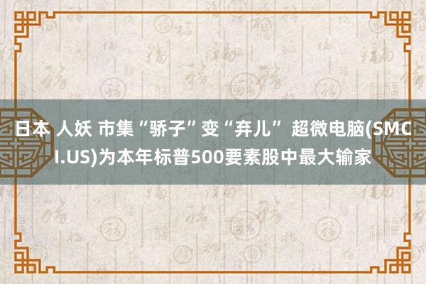 日本 人妖 市集“骄子”变“弃儿” 超微电脑(SMCI.US)为本年标普500要素股中最大输家