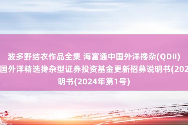 波多野结衣作品全集 海富通中国外洋搀杂(QDII): 海富通中国外洋精选搀杂型证券投资基金更新招募说明书(2024年第1号)