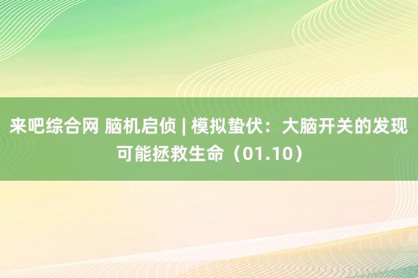 来吧综合网 脑机启侦 | 模拟蛰伏：大脑开关的发现可能拯救生命（01.10）