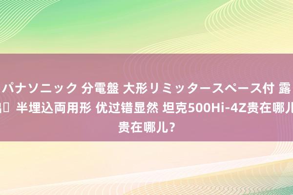 パナソニック 分電盤 大形リミッタースペース付 露出・半埋込両用形 优过错显然 坦克500Hi-4Z贵在哪儿？